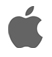 apple gris logo marca productos